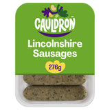 Cauldron Lincolnshire Sausages Veggie Herb 276g