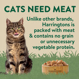 Harringtons mixed meat in gravy wet cat food pouches 12x85g, UK version