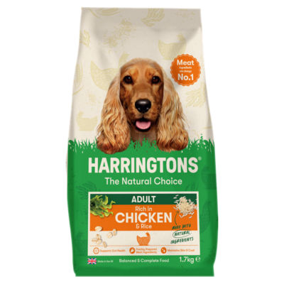 Harringtons Rich in Chicken & Rice Dry Adult Dog Food 1.7kg