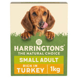 Harringtons Turkey & Rice Small Adult Dry Dog Food 1kg, UK version