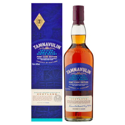 Tamnavulin Speyside Single Malt Whisky Port Cask Edition 70cl (British brand)