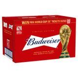 Budweiser Lager Beer Bottle Pack 24x300ml