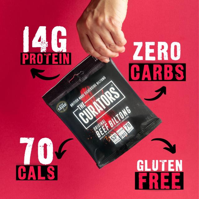 The Curators Original Beef Biltong 26g GOODS M&S