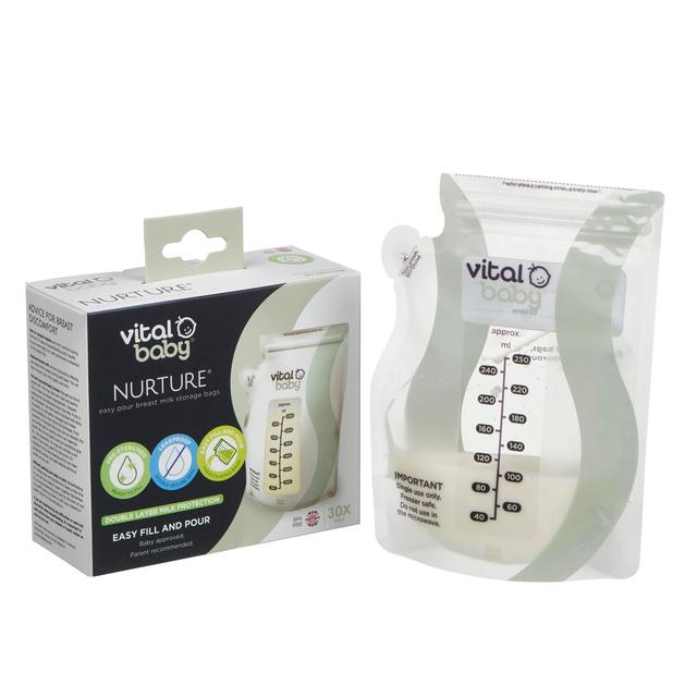 Vital Baby Breast Milk Storage Bags 30 per pack GOODS M&S