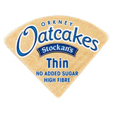 Stockans Orkney Thin Oatcakes Wholegrain 100g packet (British brand)