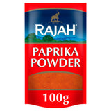 Rajah paprika powder ground spice 100g, imported from the UK