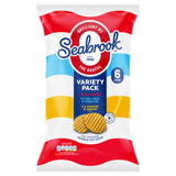 Seabrook Original Crinkle Cut Crisps Variety Pack 6 x 25g (British brand)