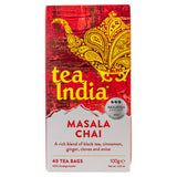 Tea India Masala Chai 40 Tea Bags 100g (British brand)
