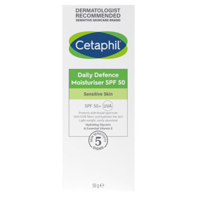 Cetaphil SPF 50 sunscreen 50g - British product