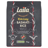 Laila Xtra Long Basmati Rice 5kg, UK version