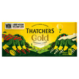 Thatchers Gold Somerset cider 10 x 440ml (British brand)