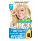 Garnier Nutrisse Ultra Blonde Hair Dye 100 Extra Light Blonde Permanent