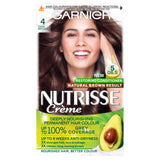 Garnier Nutrisse Ultra Crème Hair Dye 4 Dark Brown, UK version