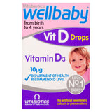 Vitabiotics Vit D Drops From Birth To 4 Years 30ml (British brand)