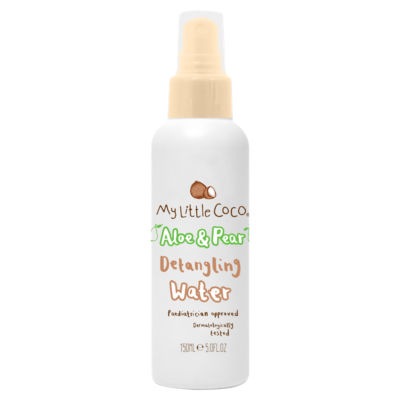 My Little Coco aloe and pear detangling water 150ml, imported from the UK