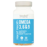 Verywell Heart Health Omega 3,6,9 supplement 30 capsules (British brand)
