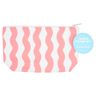 Travel essentials wash bag (British brand)