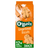 Organix Gingerbread Men Biscuits Toddler Snacks 135g
