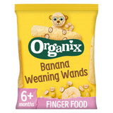 Organix Banana Weaning Wands Organic Baby Snack Puffs 25g