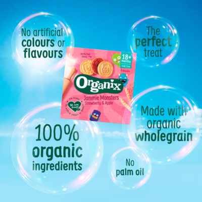 Organix toddler cheese crackers 80g, imported from the UK