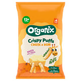 Organix Cheese & Herb Organic Baby Snack Puffs 4x15g