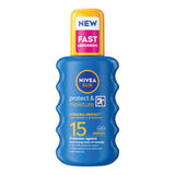 Nivea SPF15 sun cream pump spray 200ml, imported from the UK
