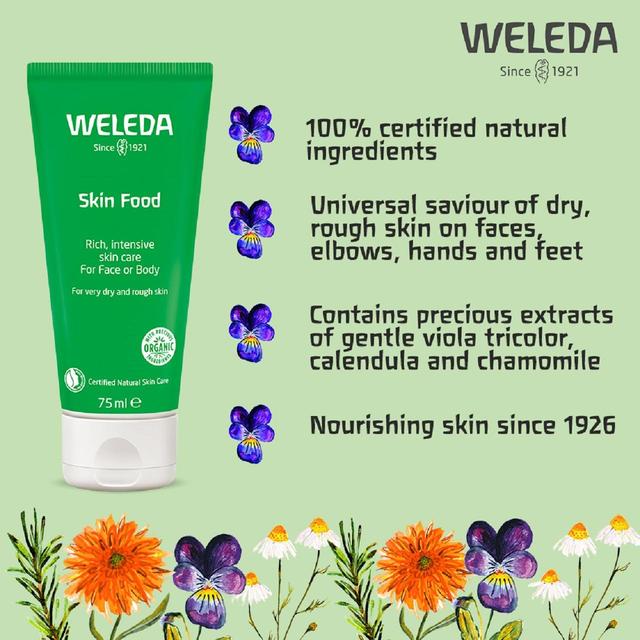 Weleda Natural Skin Food Moisturiser 75ml GOODS M&S