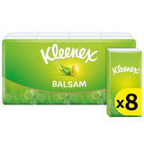 Kleenex Balsam pocket tissues 8 pocket pack, UK version