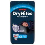 Huggies bedwetting pyjama pants age 4-7 17-30kg, UK version