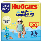 Huggies Little Swimmers® Swim Pants Size 3-4 7kg-15kg, 15lb-34lb 20 Pants