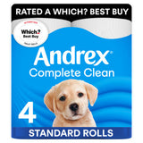 Andrex Complete Clean Toilet Rolls 4 Rolls