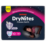 Huggies DryNites Bedwetting Pyjama Nappy Pants for Girls 4-7 Years, 26 Pants