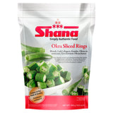 Shana Okra Sliced Rings Frozen Vegetable 300g