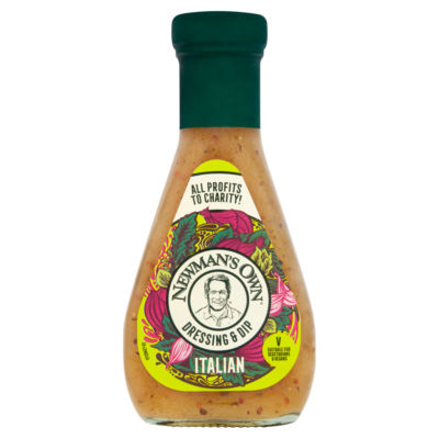 Newman's Own Italian Dressing 250ml, imported from the UK