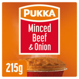 Pukka Minced Beef and Onion Pie 215g, imported from the UK