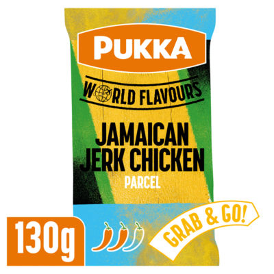Pukka jerky chicken parcel 130g (British brand)