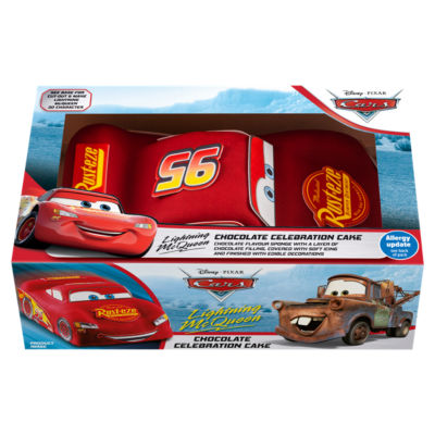 Gâteau de célébration au chocolat Disney Cars Lightning McQueen