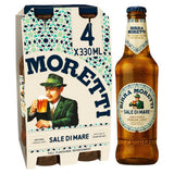 Birra Moretti Sale Di Mare Unfiltered Lager Beer 4x330ml