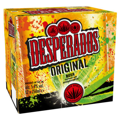 Desperados Original Øl Lager 12 x 250ml Flasker