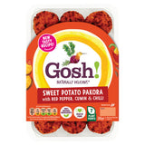 Gosh! Sweet Potato Pakora with Red Pepper, Cumin & Chilli Chilled Plant-Based Snacks 266g