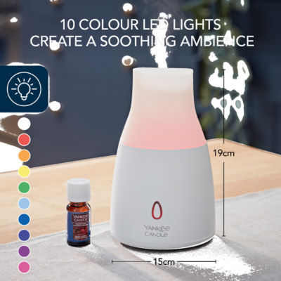 Yankee Candle Ultrasonic Aroma Mist Diffuser Black Cherry (British brand)