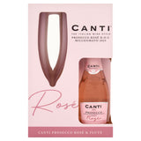 Canti Prosecco Rosé & Flute gift set - British product