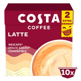 Costa Coffee Latte coffee capsules 160g - British product