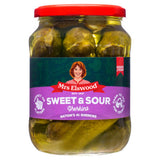 Mrs Elswood sweet & sour gherkins 670g (British brand)