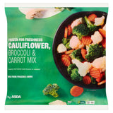 ASDA Cauliflower Broccoli and Carrot Mix Frozen Vegetables 1kg