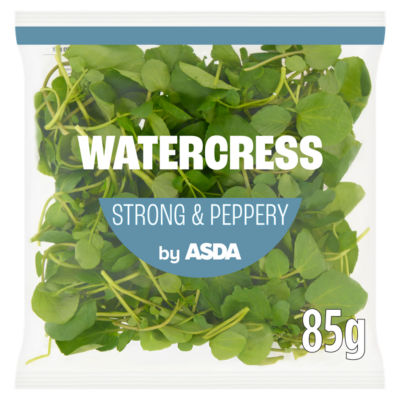 ASDA Cresson poireaux fort et poivré Salades fraîches 85g