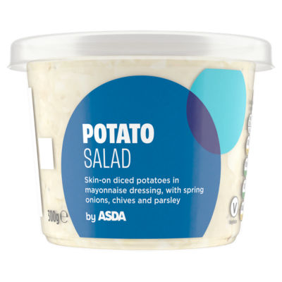 ASDA potato salad with chives imported from the UK