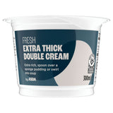 ASDA double cream 300ml carton - British product