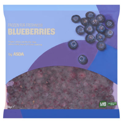 Blueberries 350g frozen - British product