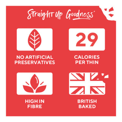 Ryvita Sweet Chilli Flatbread Crackers 125g, imported from the UK